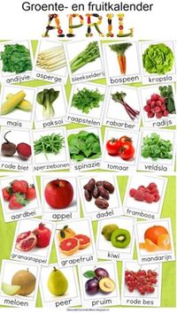 groente en fruit APRIL
