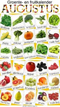 groente en fruit AUG